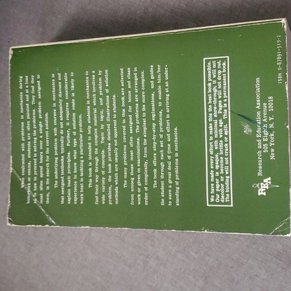 The Mechanics Problem Solver Book in Green Over 1000 Pages - Picture 10 of 16